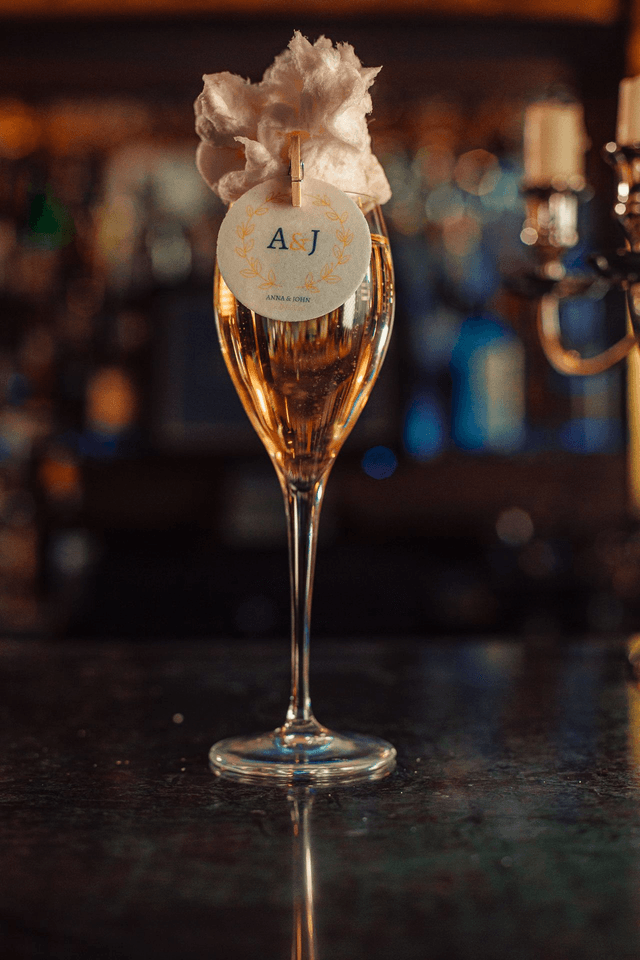 100 Personalised Drinks Toppers